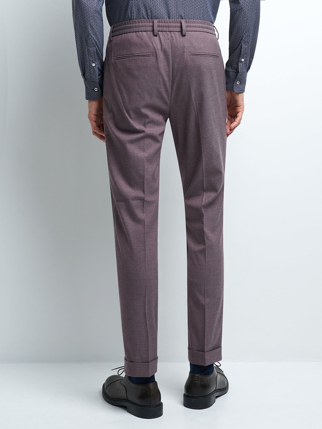 Pantalon coordonnable slim faux uni - DEVRED 1902