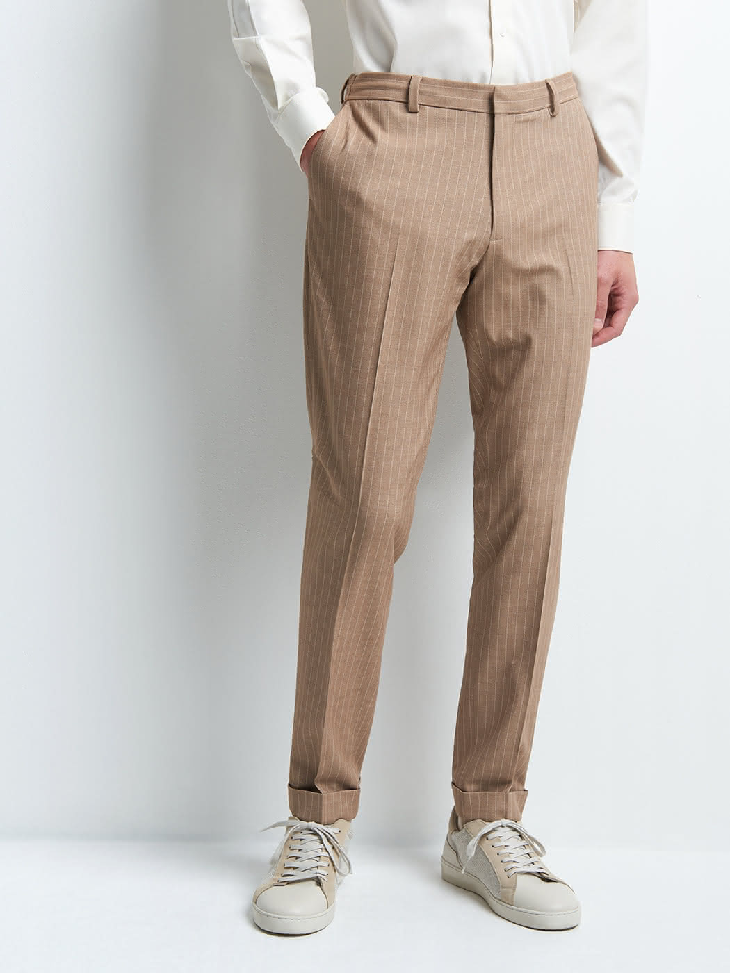 Pantalon coordonnable slim rayé - DEVRED 1902