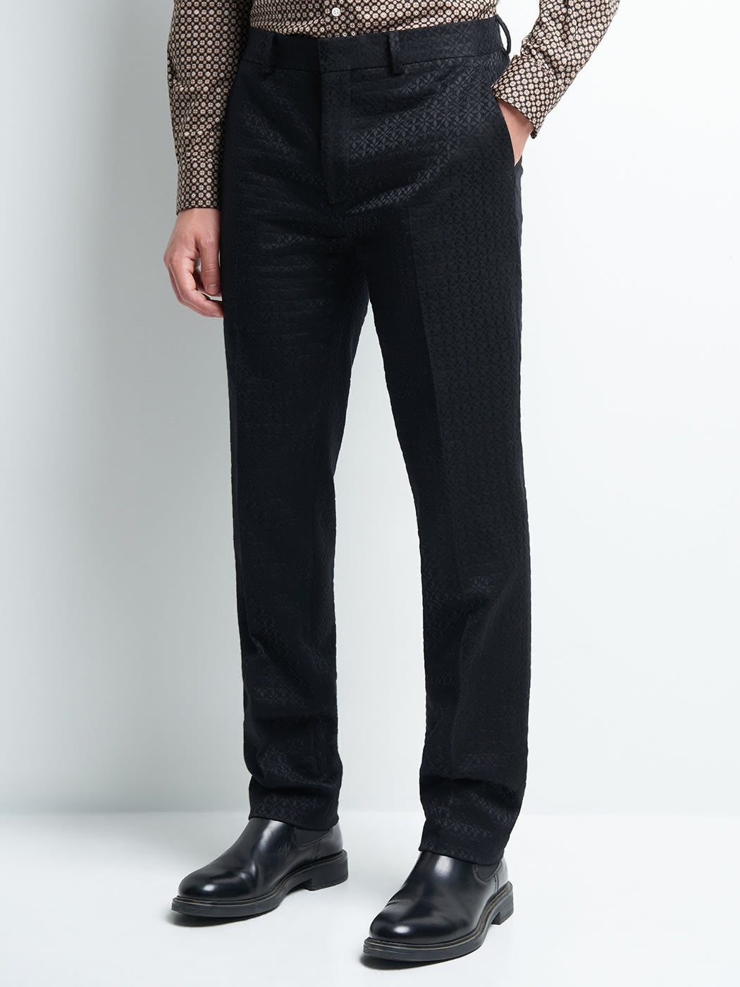 Pantalon coordonnable slim faux uni - DEVRED 1902