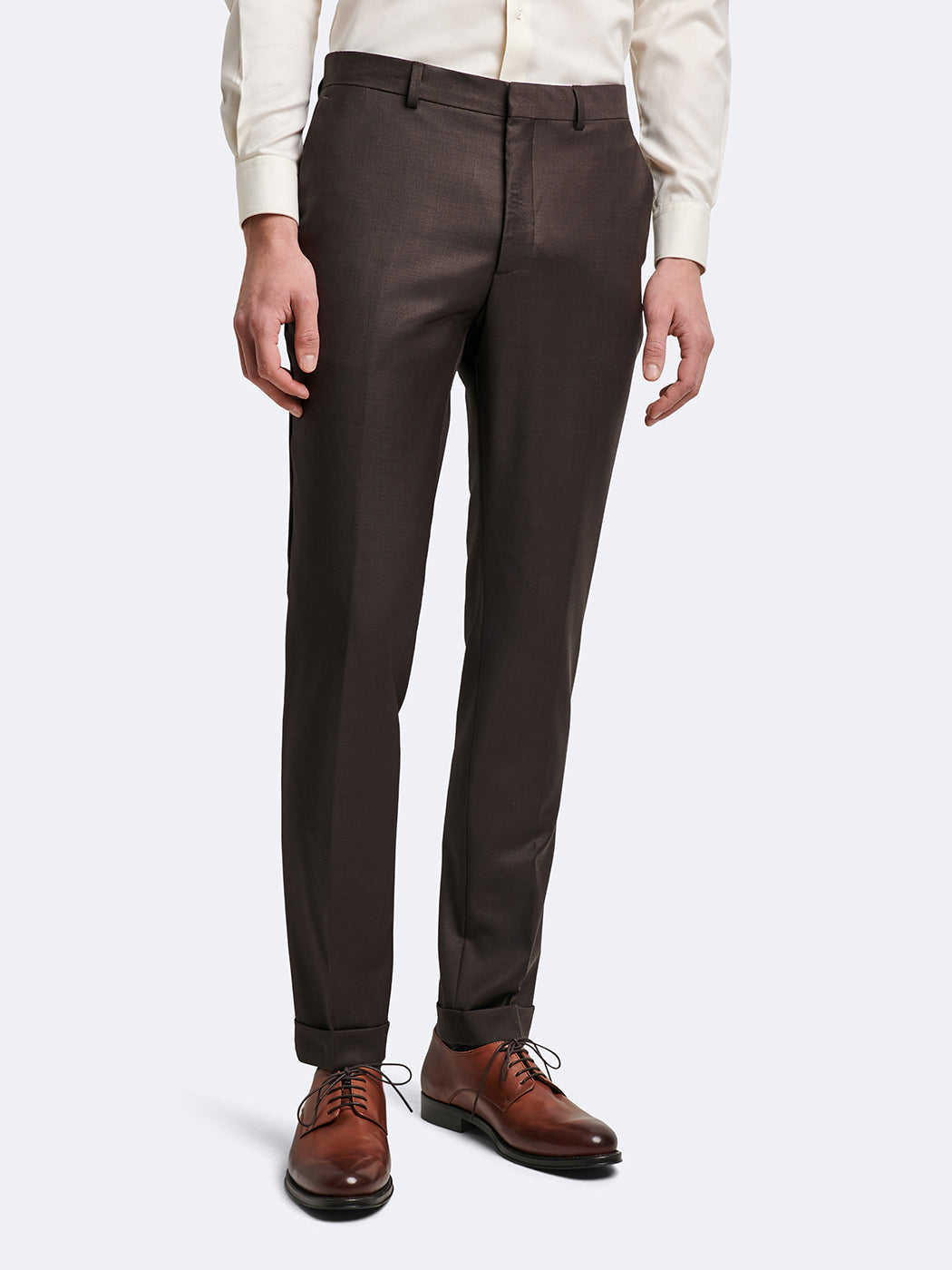Pantalon de costume bistretch 100% laine - DEVRED 1902