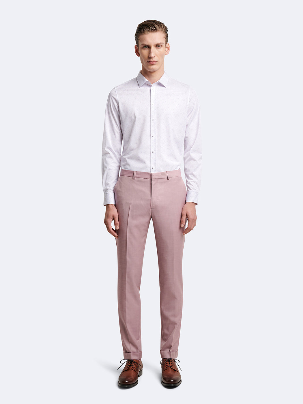 Pantalon de costume bistretch 100% laine - DEVRED 1902