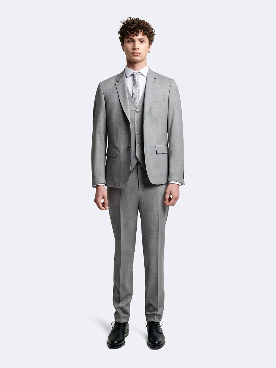 Pantalon de costume bistretch 100% laine - DEVRED 1902