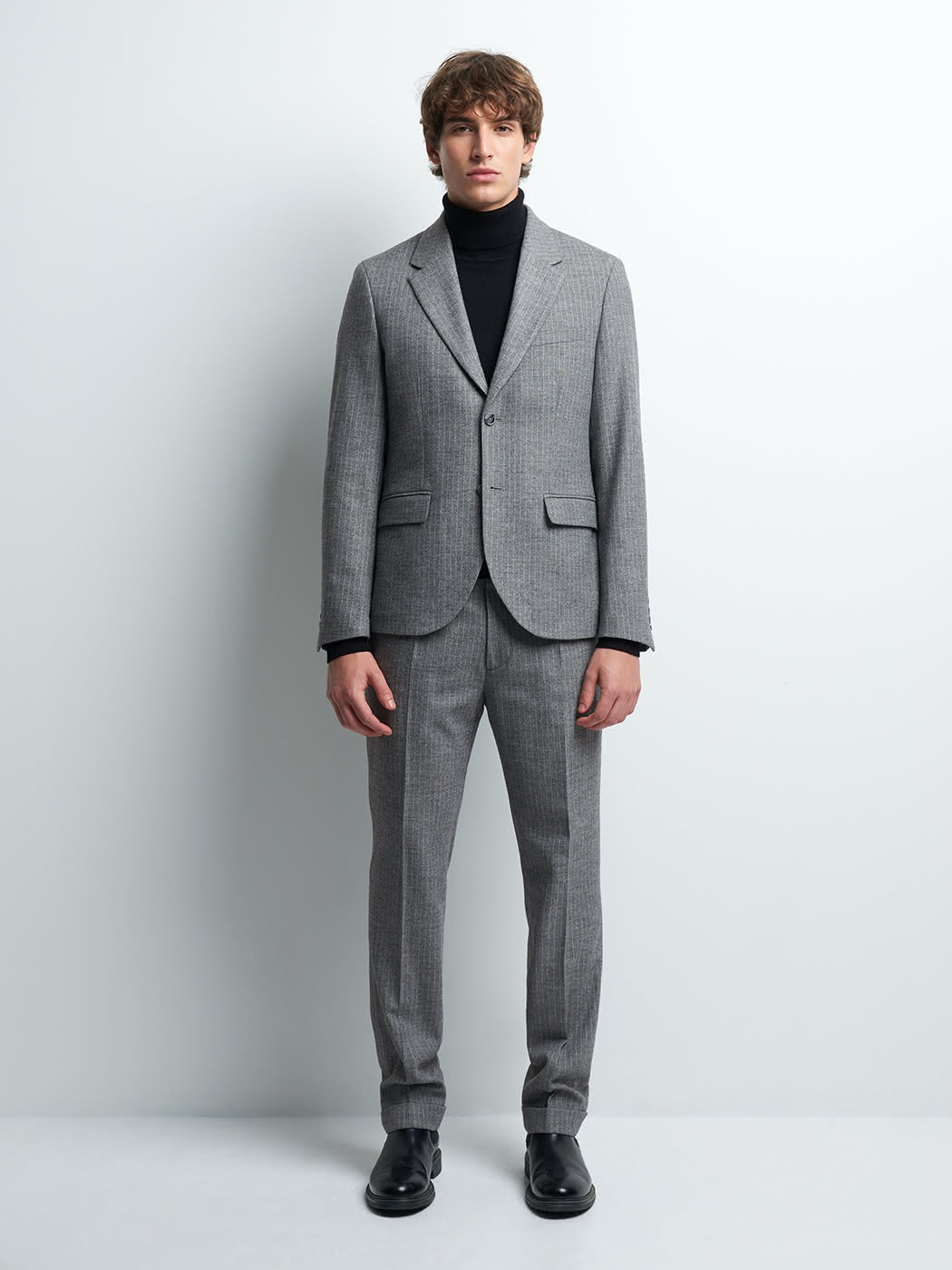 Pantalon coordonnable slim stretch rayé - DEVRED 1902