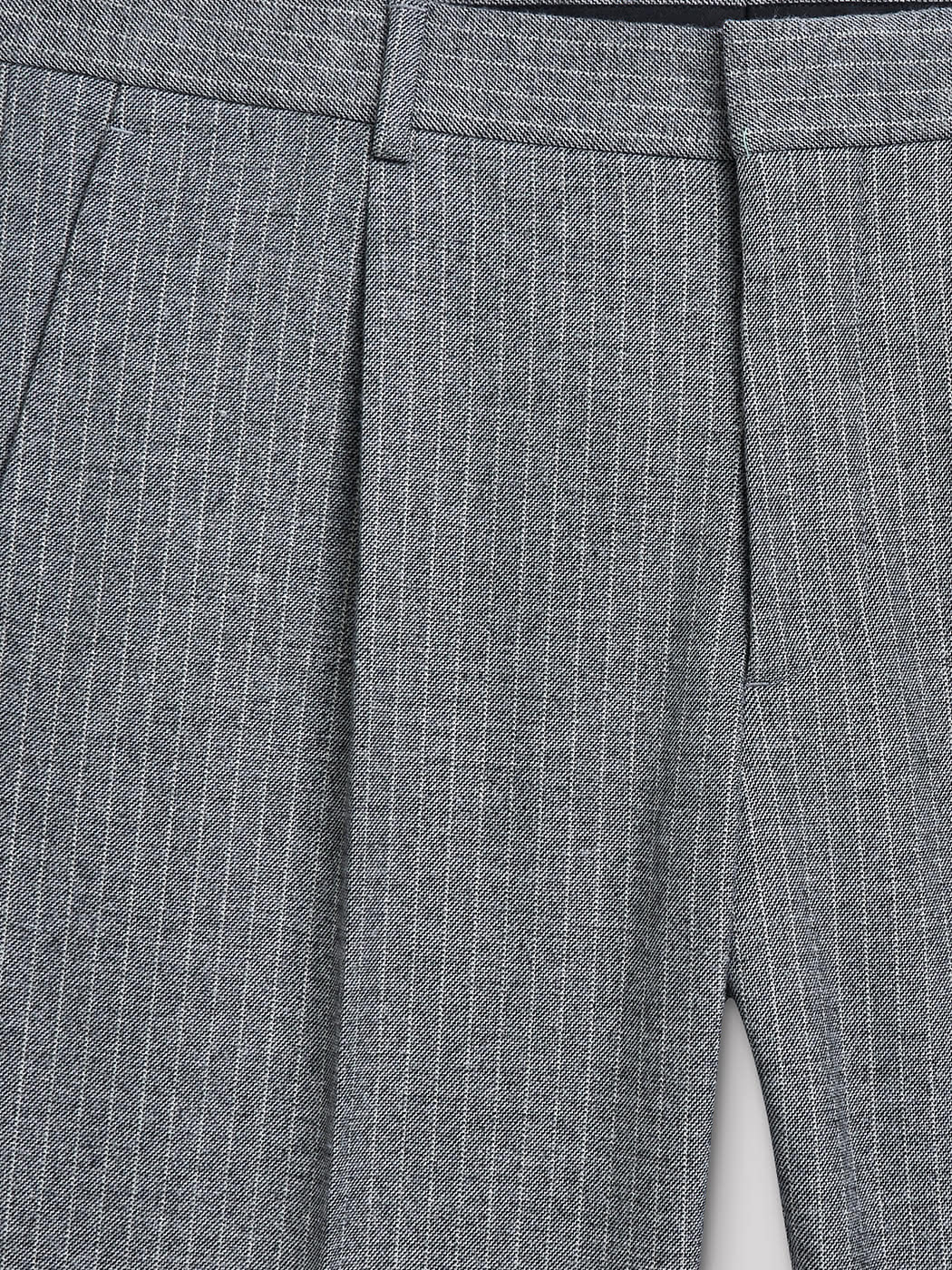 Pantalon coordonnable slim stretch rayé - DEVRED 1902