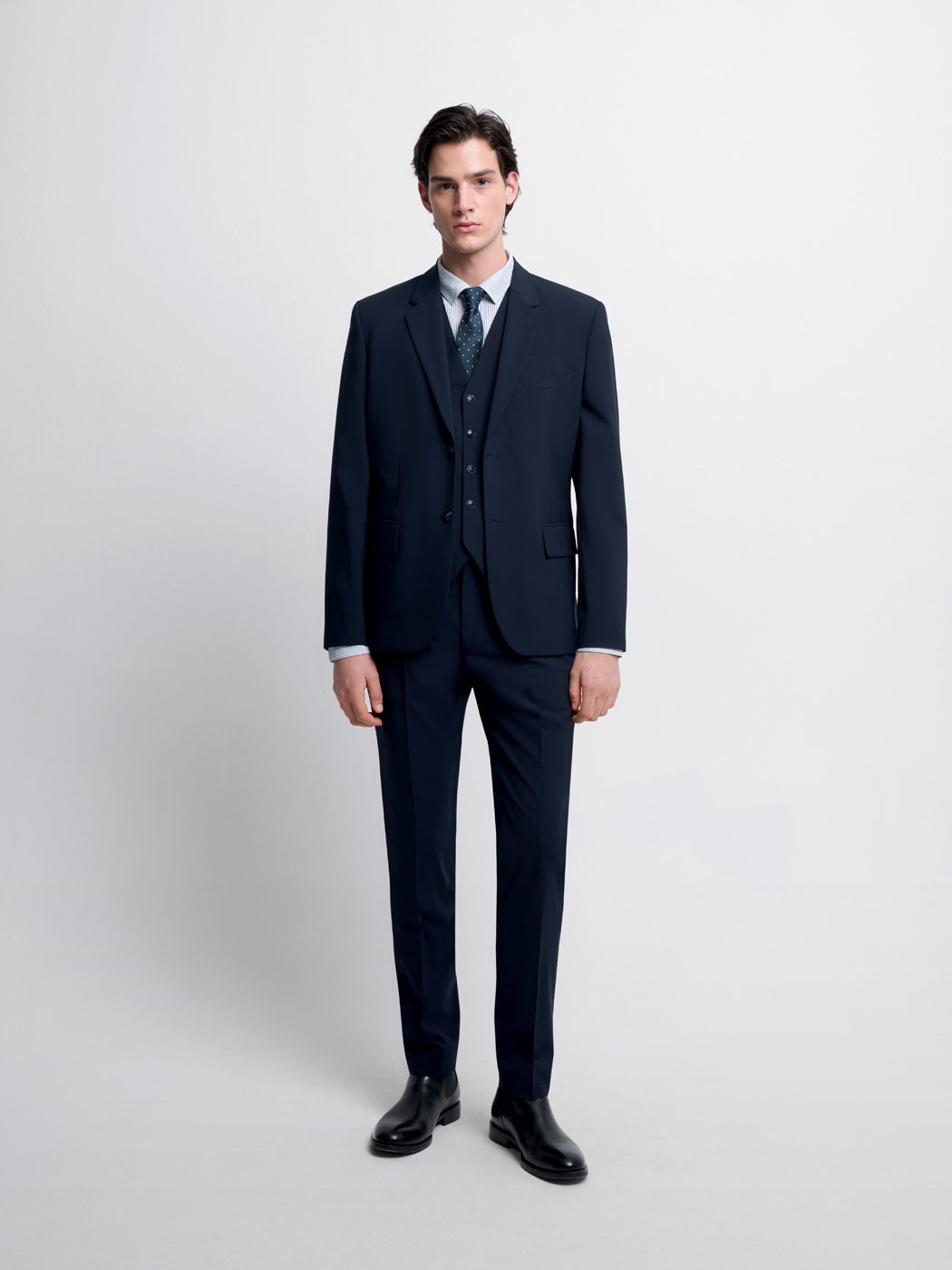 Pantalon de costume extraslim en laine - DEVRED 1902