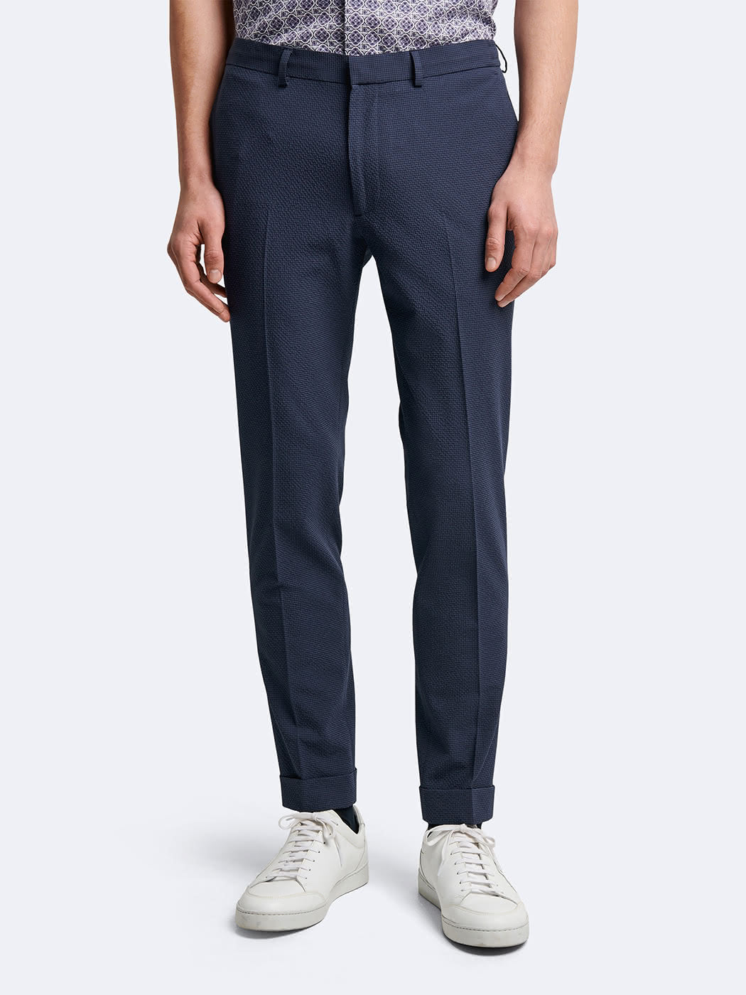 Pantalon de costume bistretch seersucker - DEVRED 1902