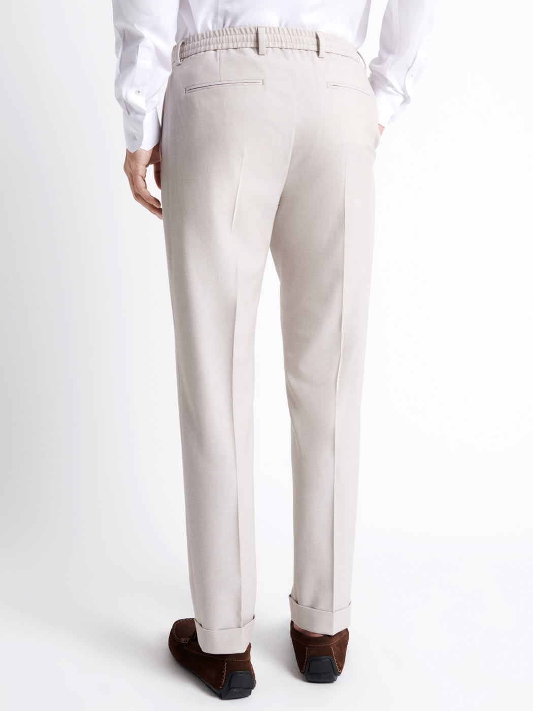 Pantalon bistretch taille élastiquée - DEVRED 1902