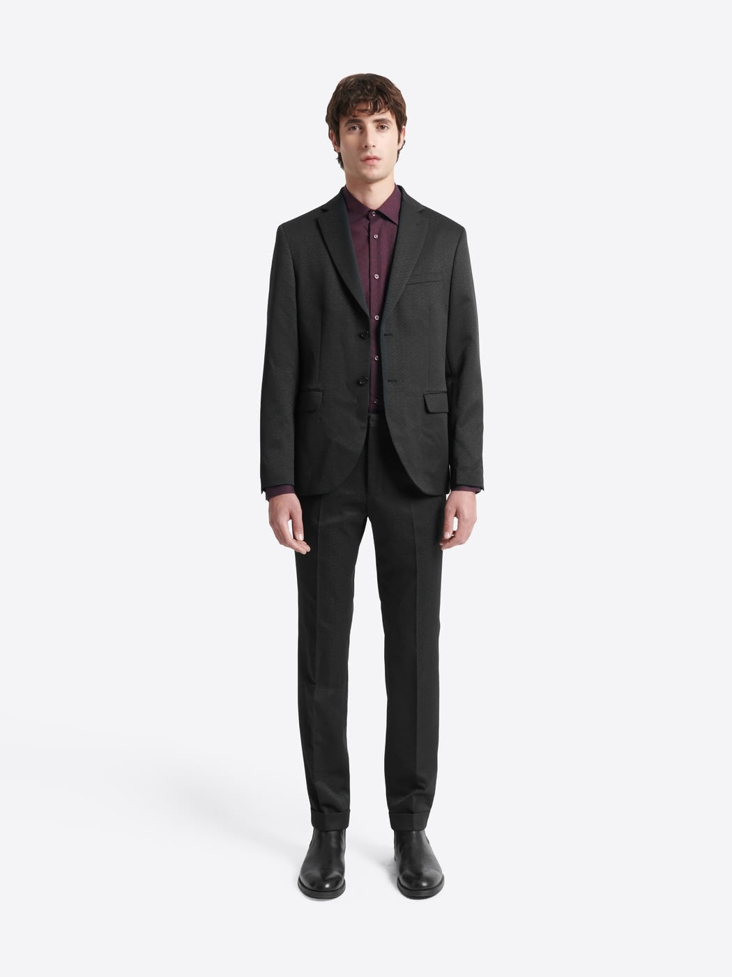 Pantalon de costume en jacquard - DEVRED 1902