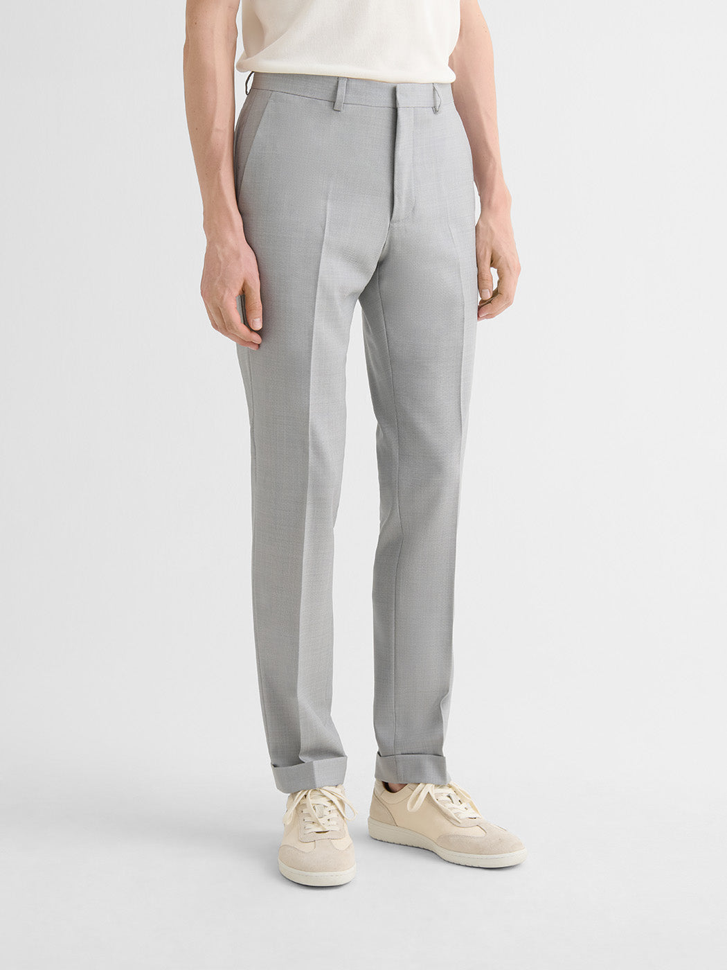 Pantalon de costume slim en laine vierge - DEVRED 1902