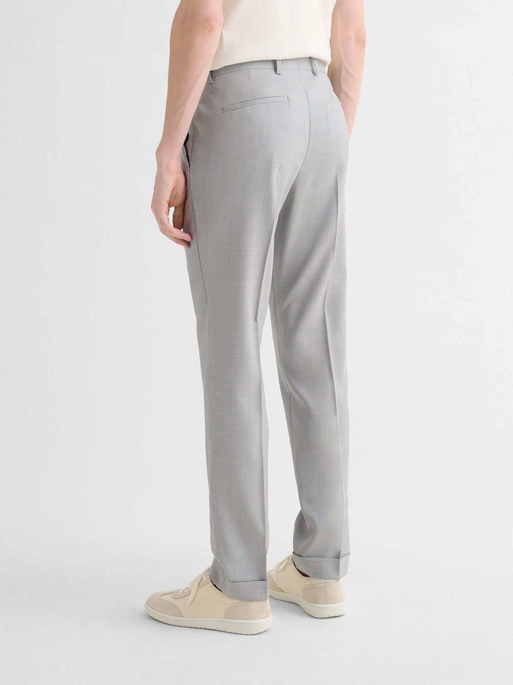 Pantalon de costume slim en laine vierge - DEVRED 1902