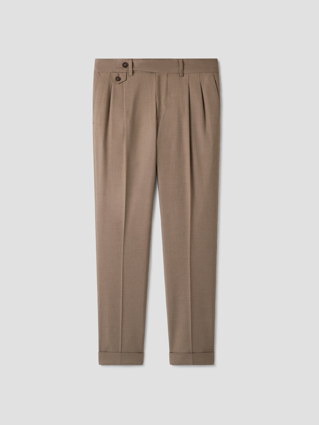 Pantalon de costume slim à double pince - DEVRED 1902