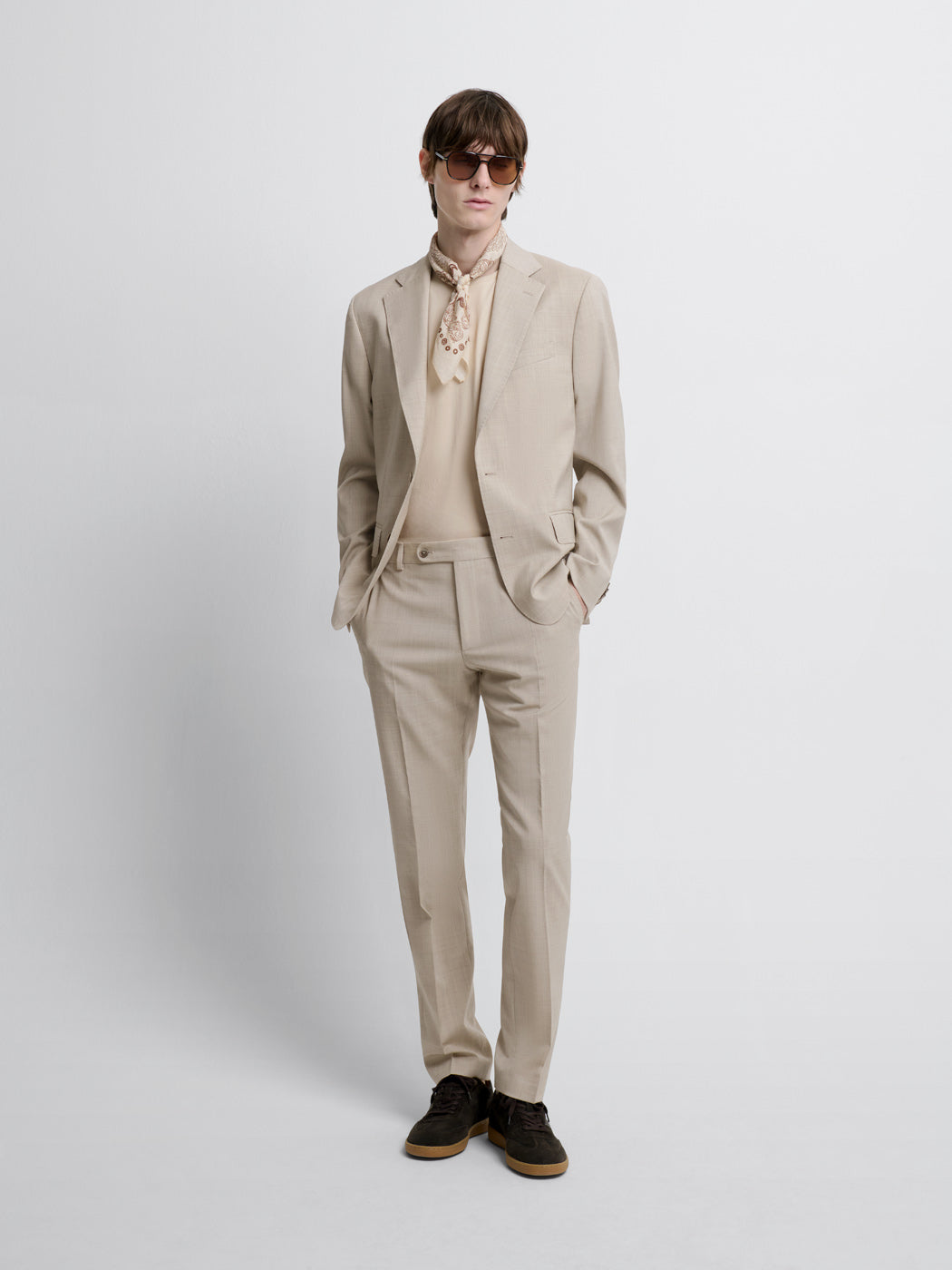 Pantalon de costume slim laine mérinos - DEVRED 1902