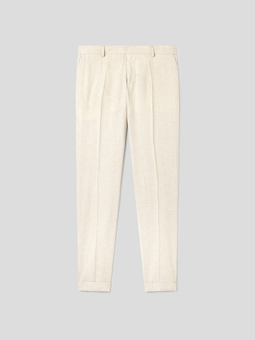 Pantalon de costume en lin mélangé - DEVRED 1902