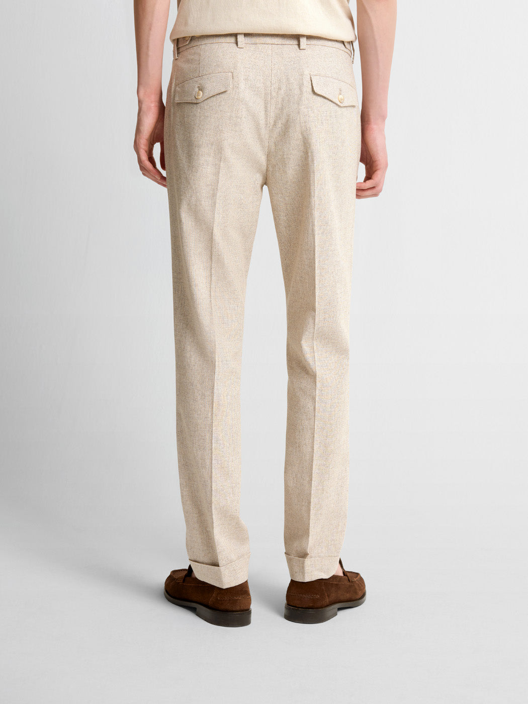 Pantalon de costume slim à motif - DEVRED 1902