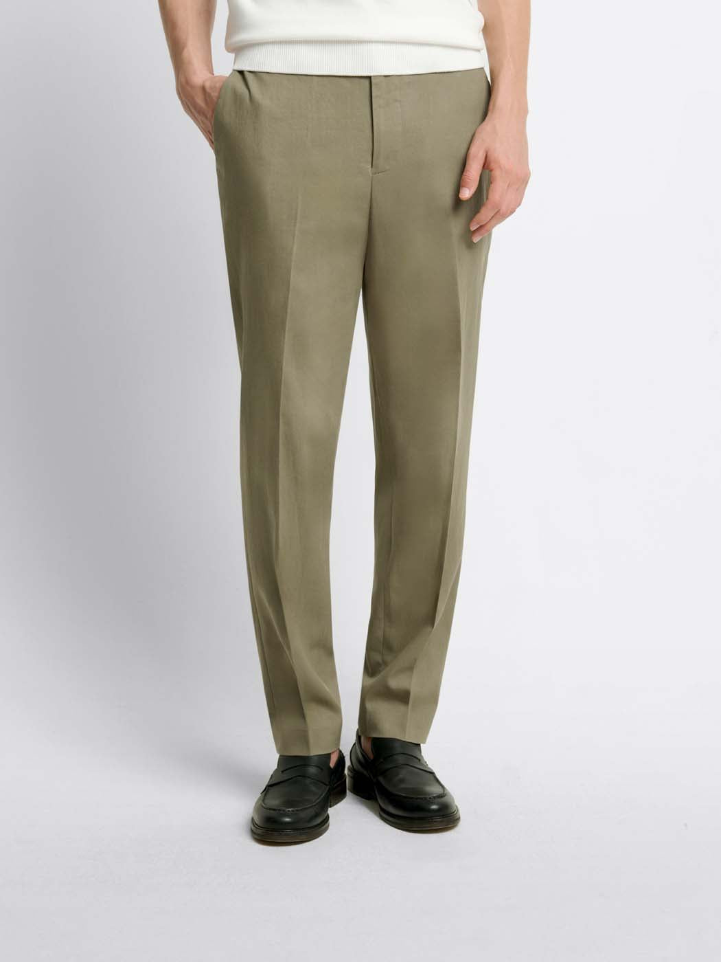 Pantalon de costume en coton lin - DEVRED 1902