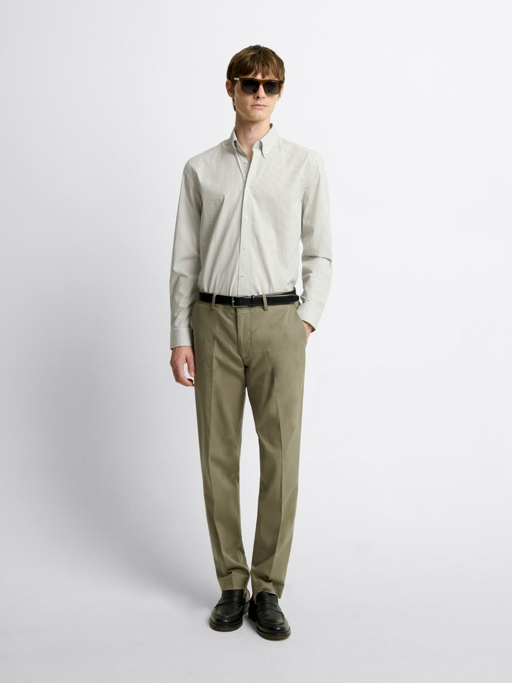 Pantalon de costume en coton lin - DEVRED 1902