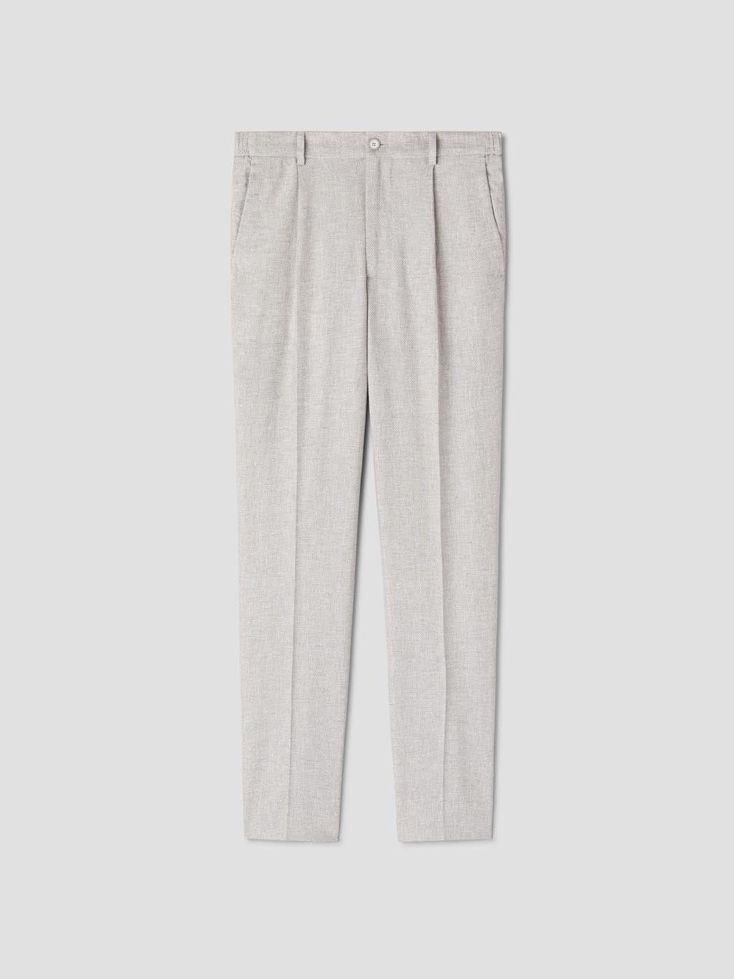 Pantalon de costume slim en coton lin - DEVRED 1902