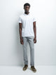 Chino slim en coton élasthane chiné - DEVRED 1902