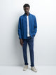 Chino slim en coton élasthane chiné - DEVRED 1902