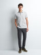Chino slim en coton élasthane uni - DEVRED 1902
