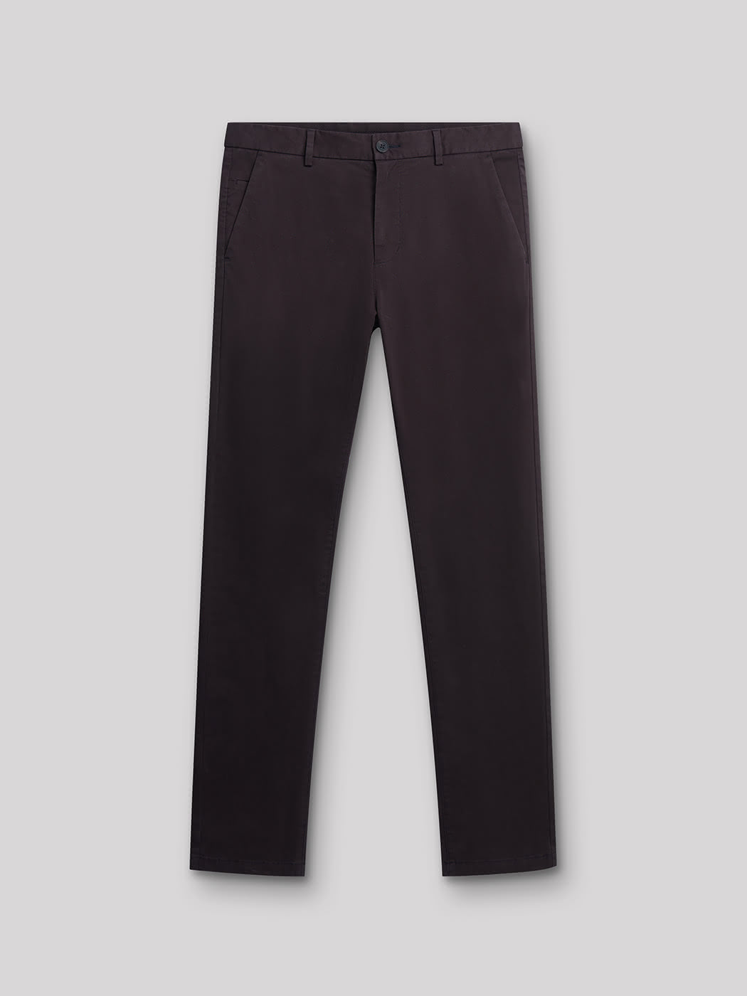 Chino slim en coton élasthane uni - DEVRED 1902