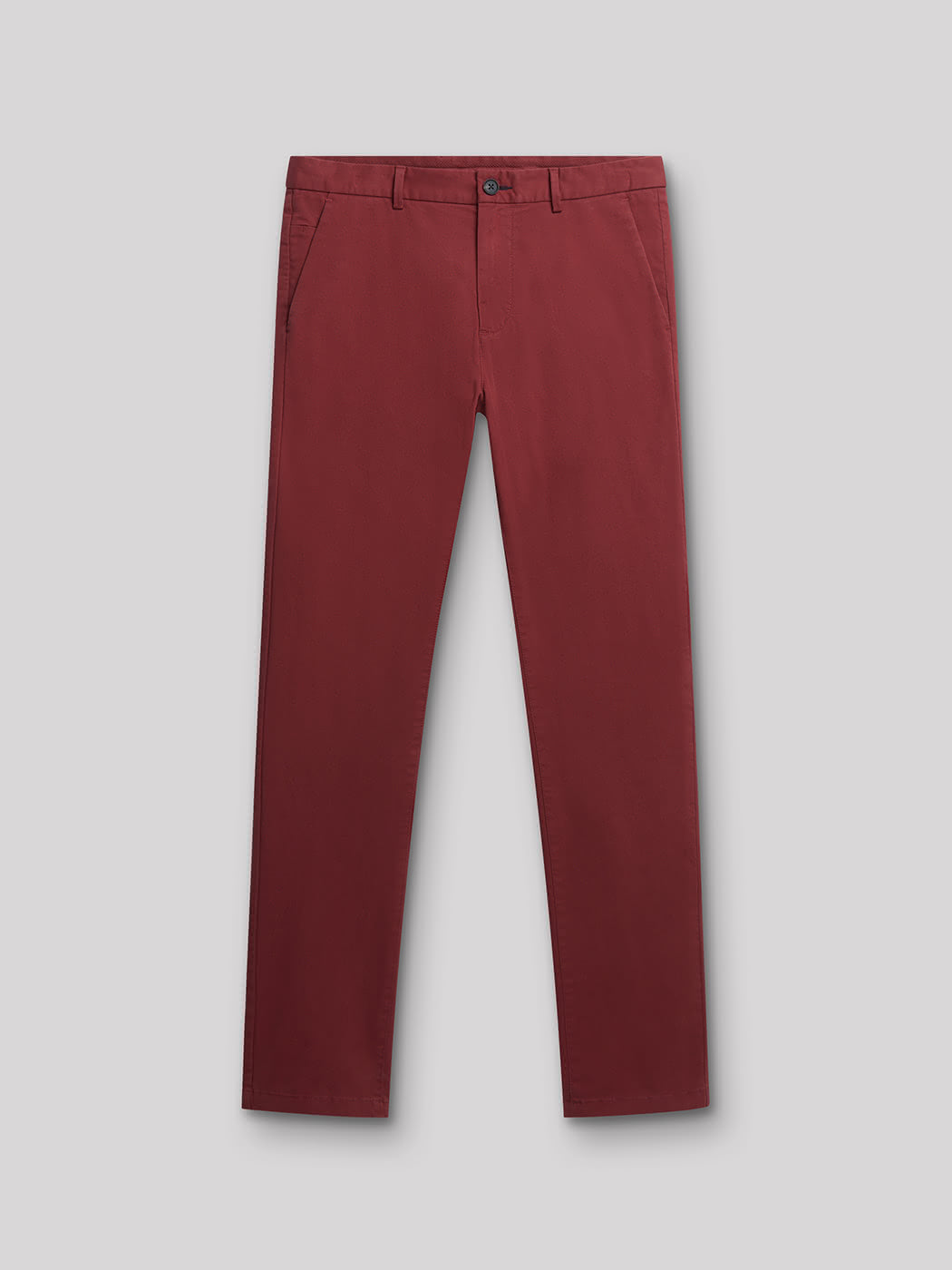 Chino slim en coton élasthane uni - DEVRED 1902