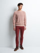 Chino slim en coton élasthane uni - DEVRED 1902