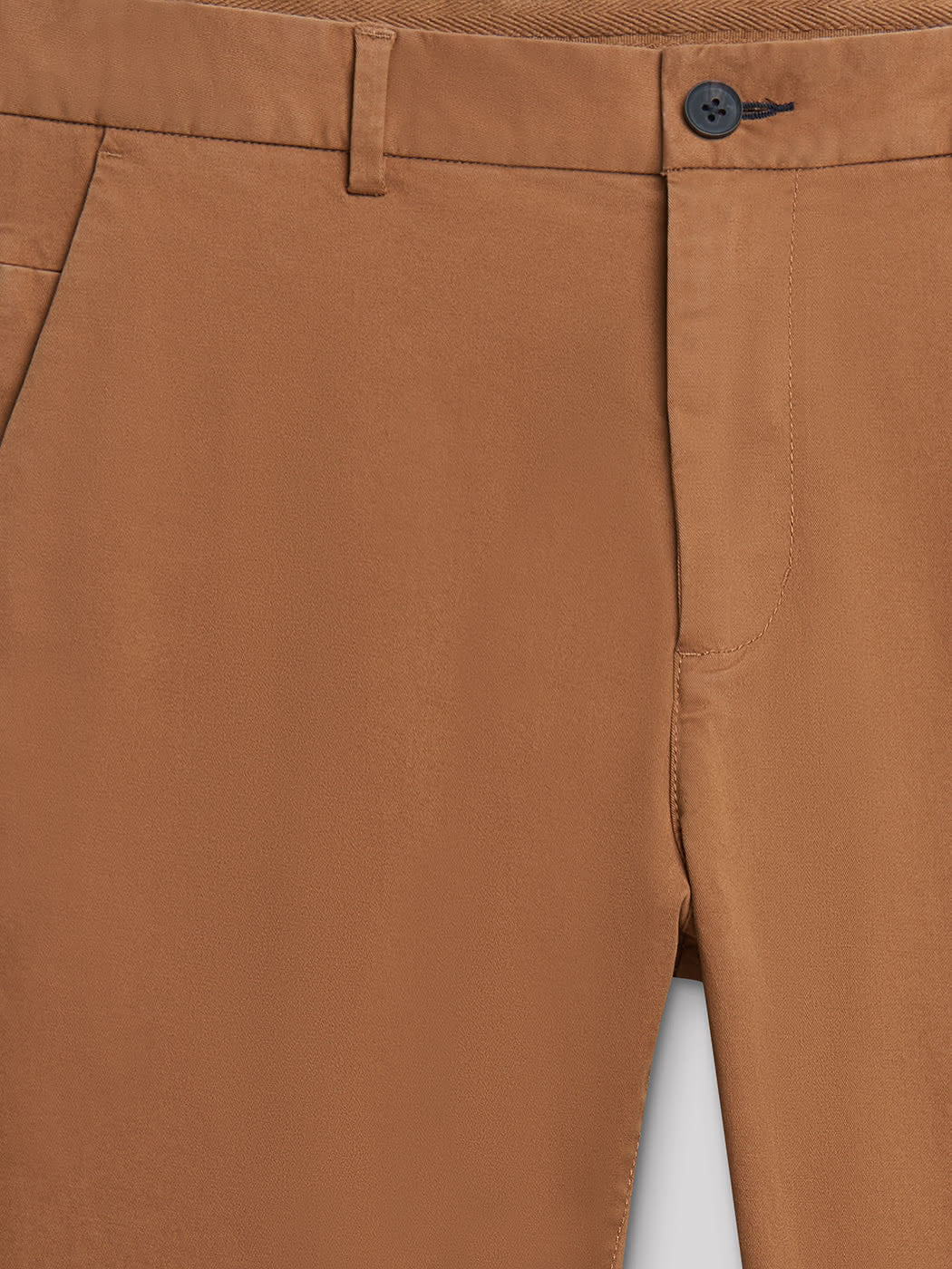 Chino slim en coton élasthane uni - DEVRED 1902