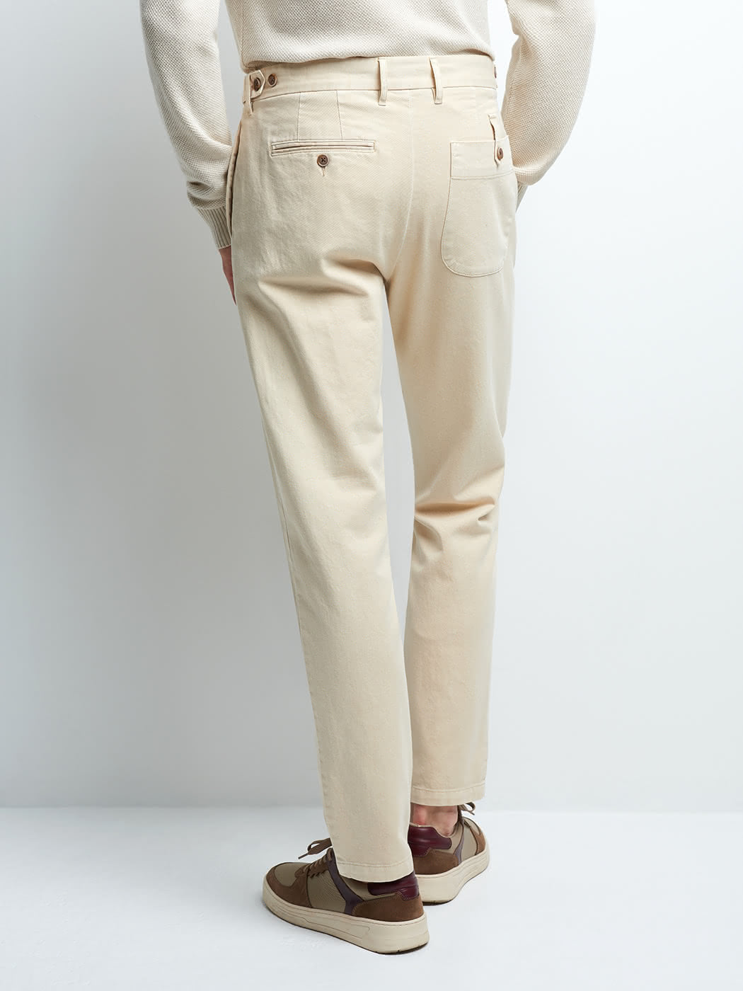 Pantalon en coton uni - DEVRED 1902