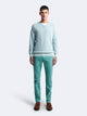 Chino slim en coton élasthane uni - DEVRED 1902
