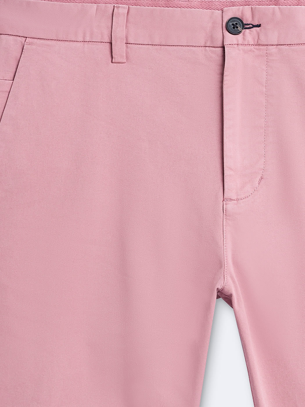 Chino slim en coton élasthane uni - DEVRED 1902
