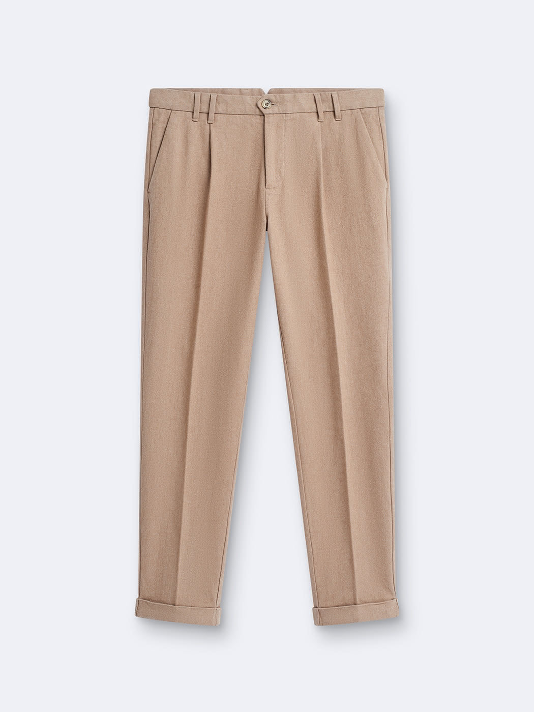 Chino en coton élasthane uni - DEVRED 1902