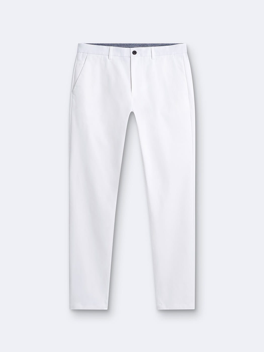 Chino slim en coton élasthane uni - DEVRED 1902