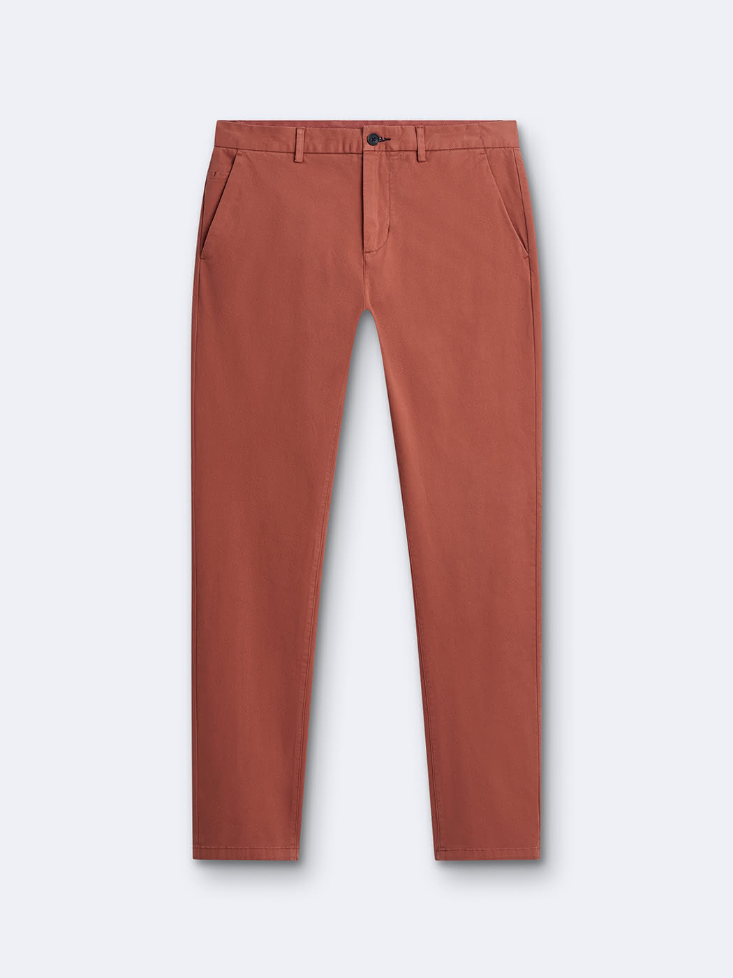Chino slim en coton élasthane uni - DEVRED 1902