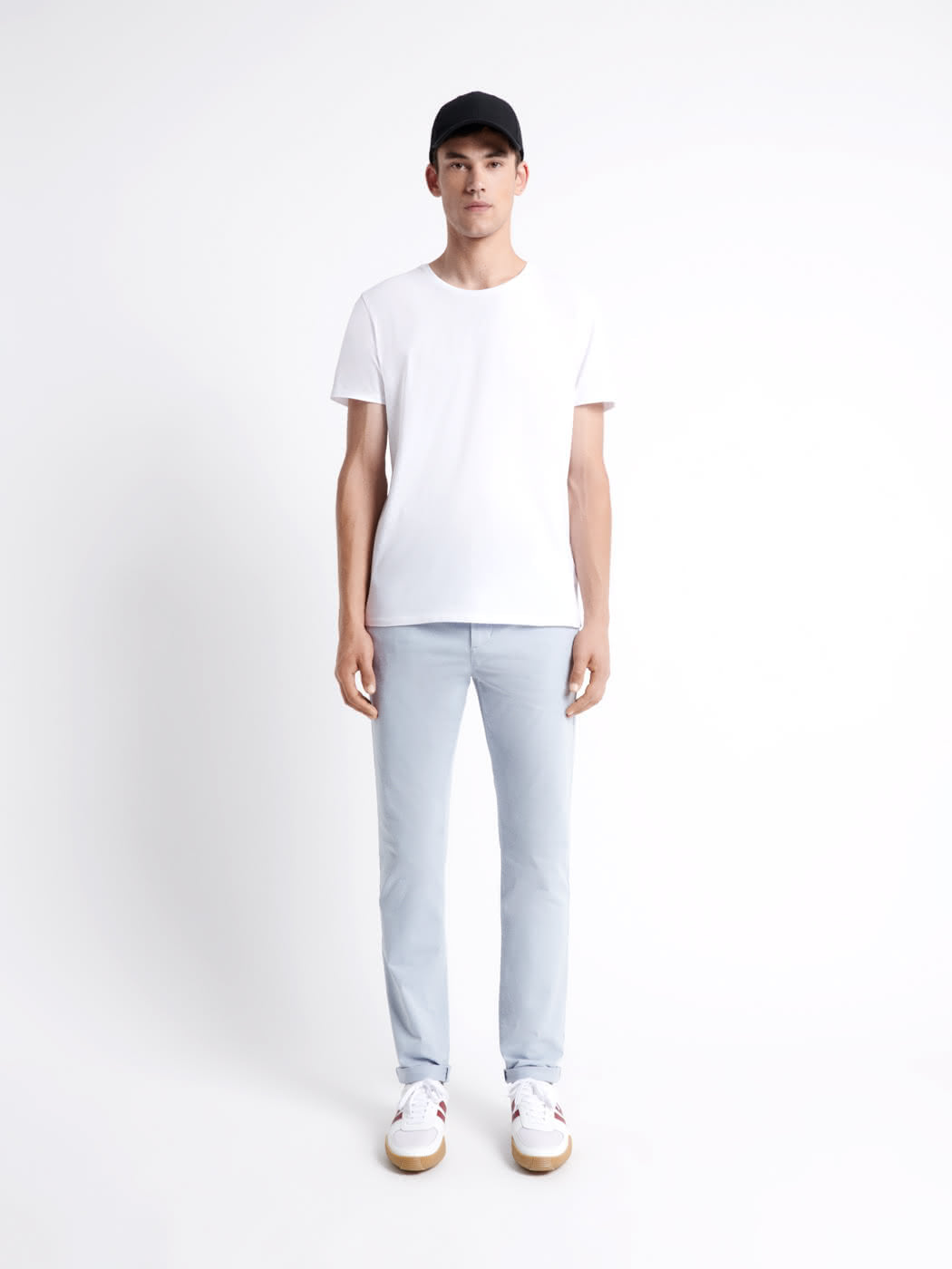Chino slim en coton bio - DEVRED 1902