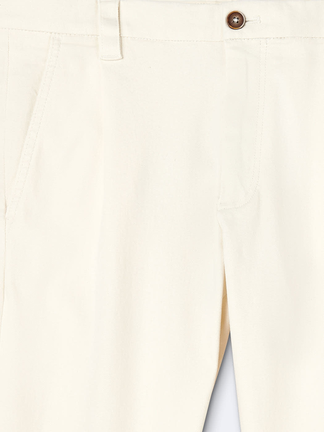 Chino en coton élasthane uni - DEVRED 1902
