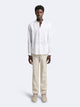 Chino en coton - lin  faux uni - DEVRED 1902