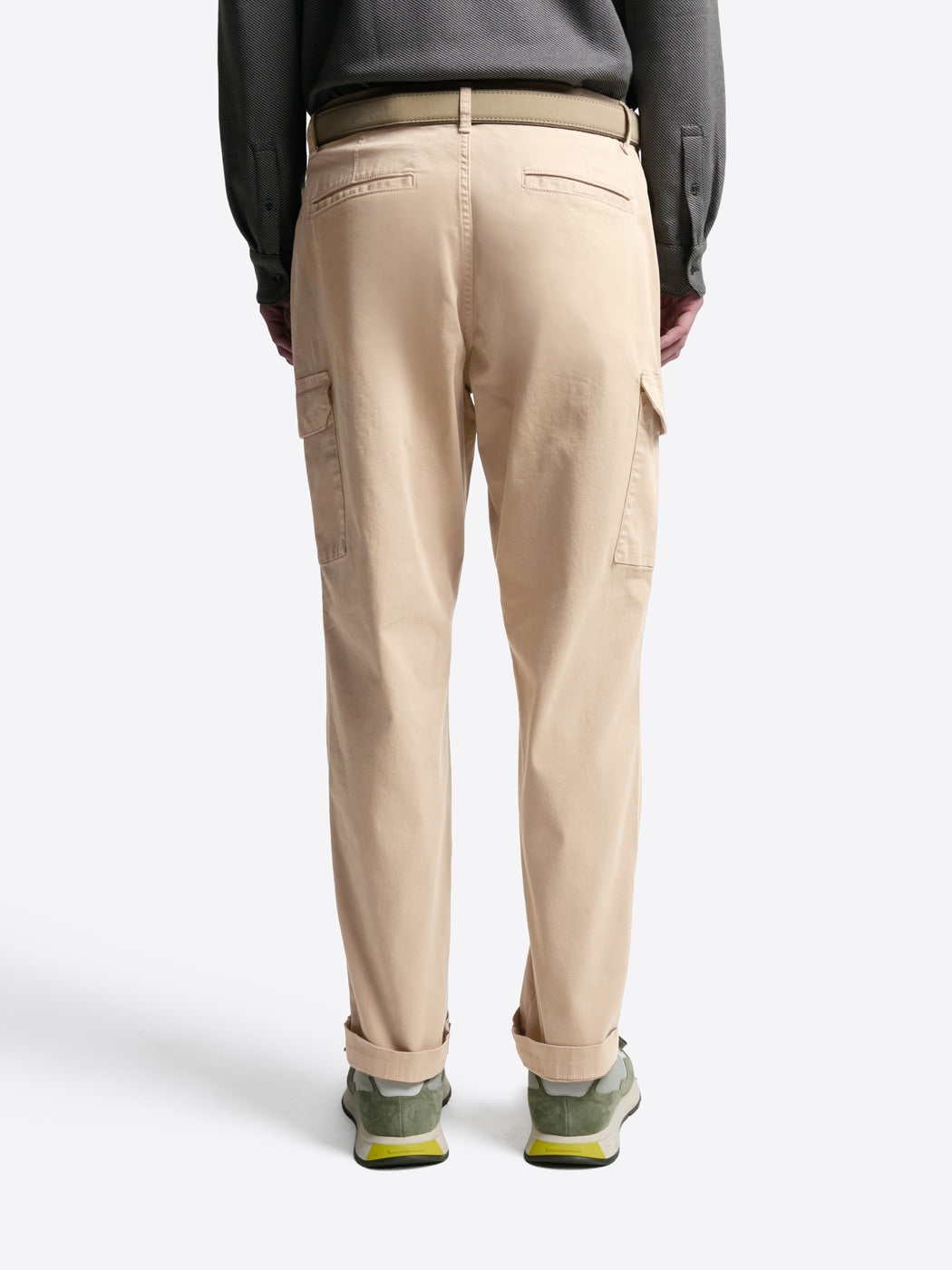 Pantalon cargo slim en coton stretch - DEVRED 1902