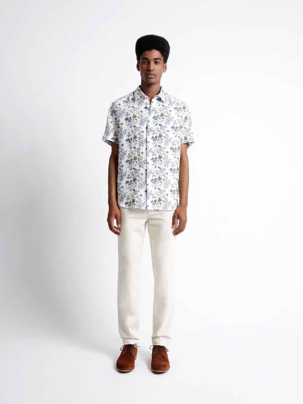 Slack armuré 100% coton lin - DEVRED 1902