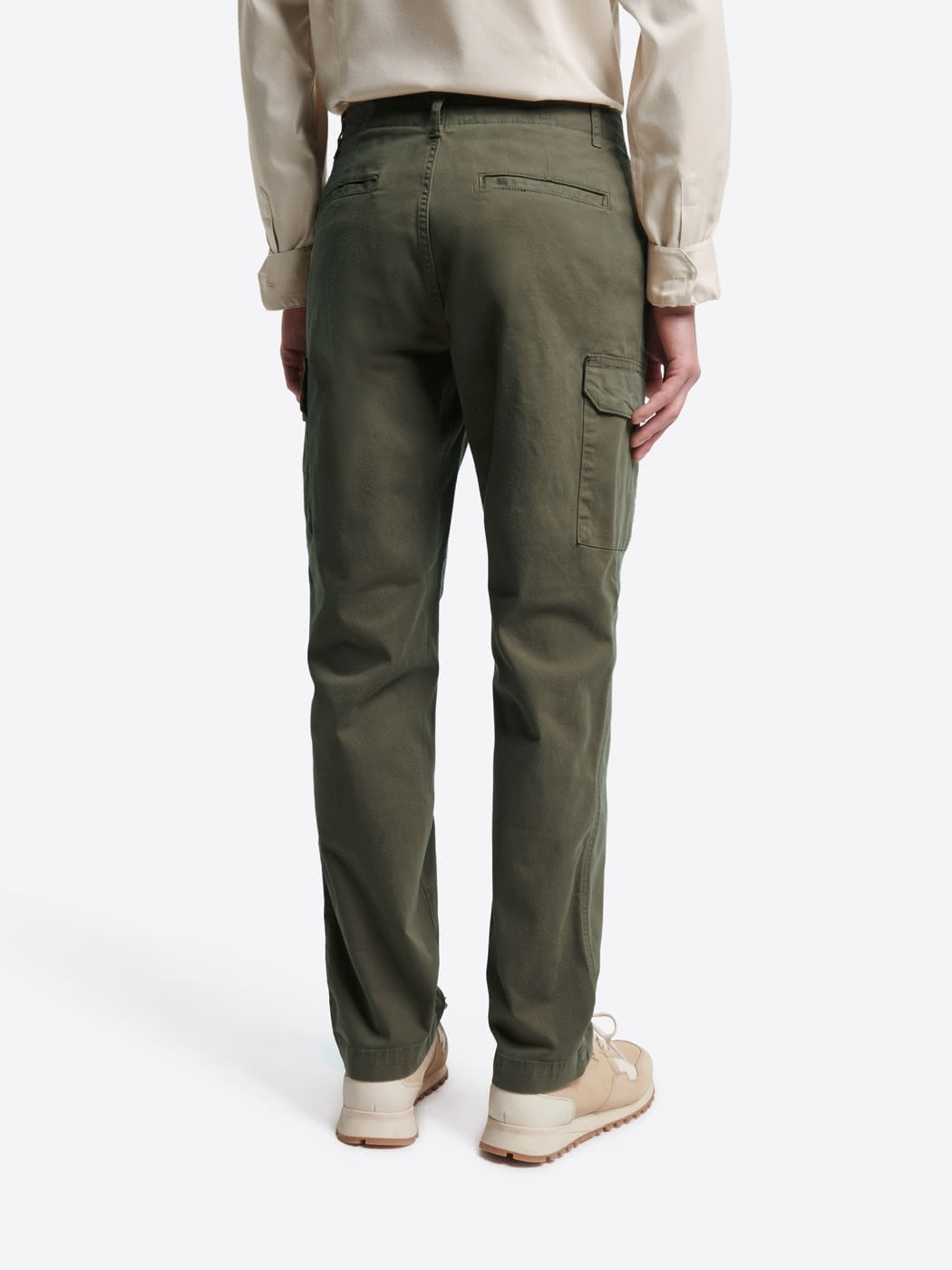 Pantalon cargo slim en coton stretch - DEVRED 1902
