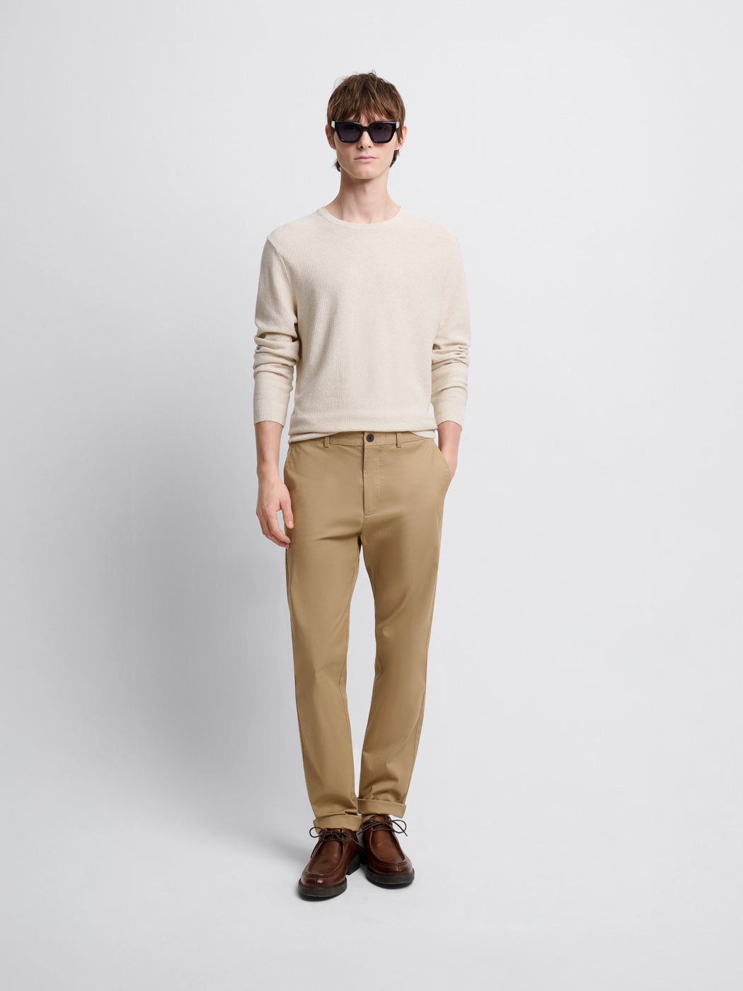 Chino en coton mélangé - DEVRED 1902