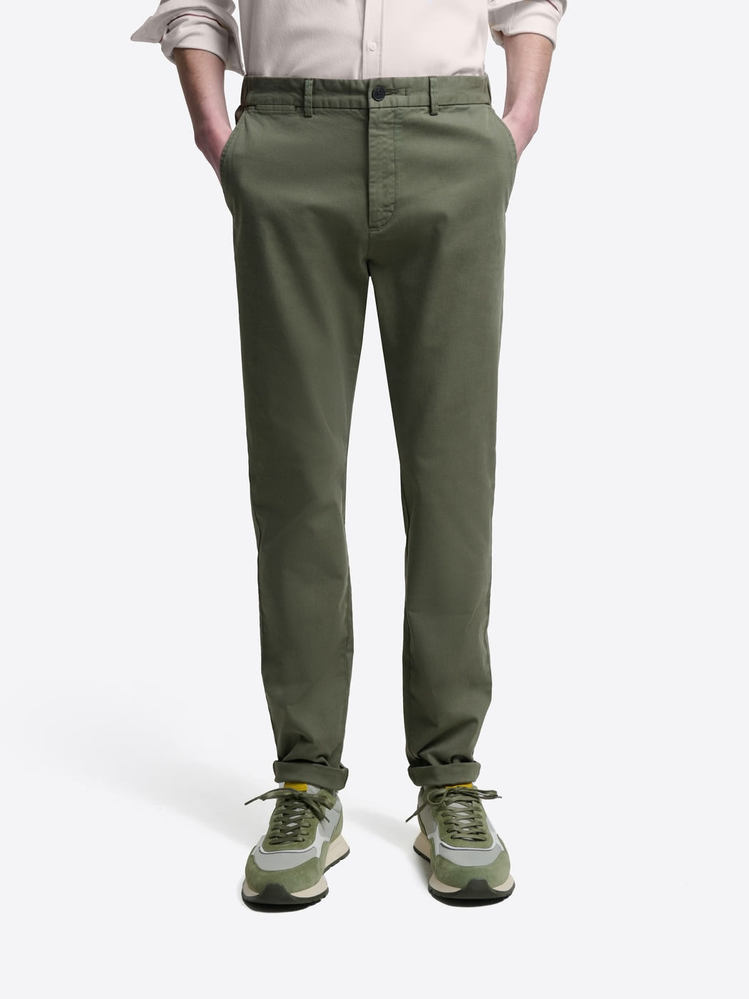 Chino slim en coton mélangé - DEVRED 1902