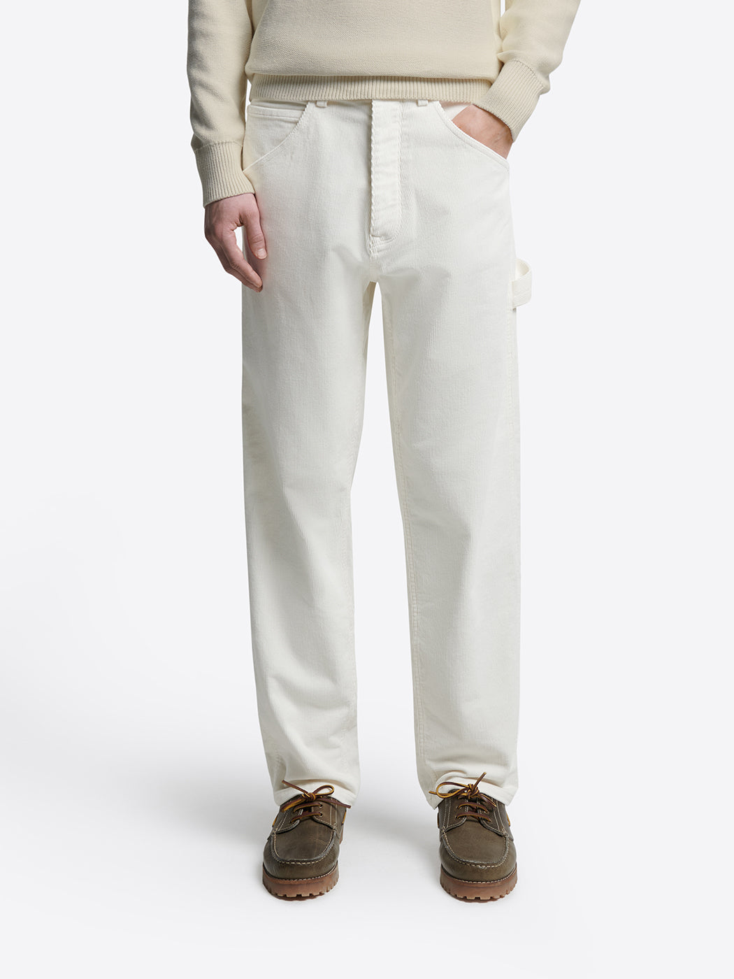 Chino loose fit  en velours côtelé - DEVRED 1902
