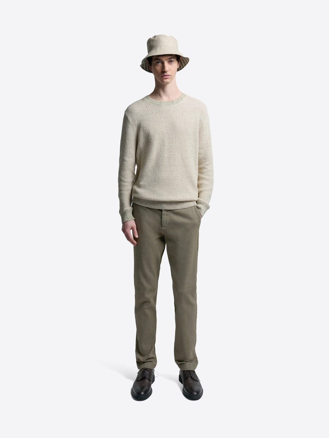 Chino slim en coton taille élastique - DEVRED 1902