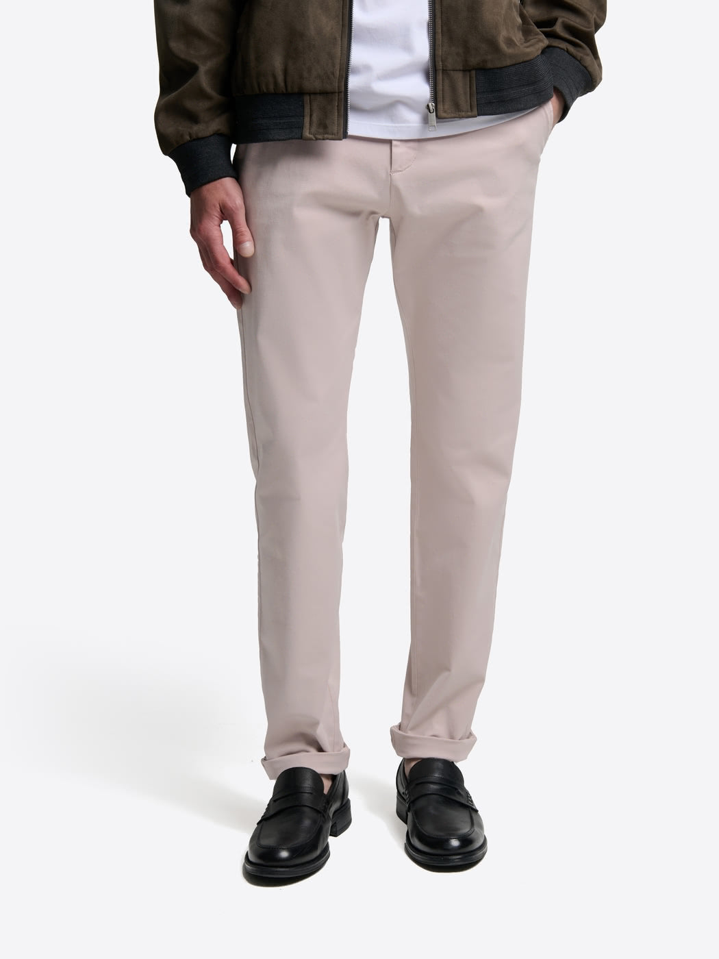 Chino slim en coton mélangé - DEVRED 1902