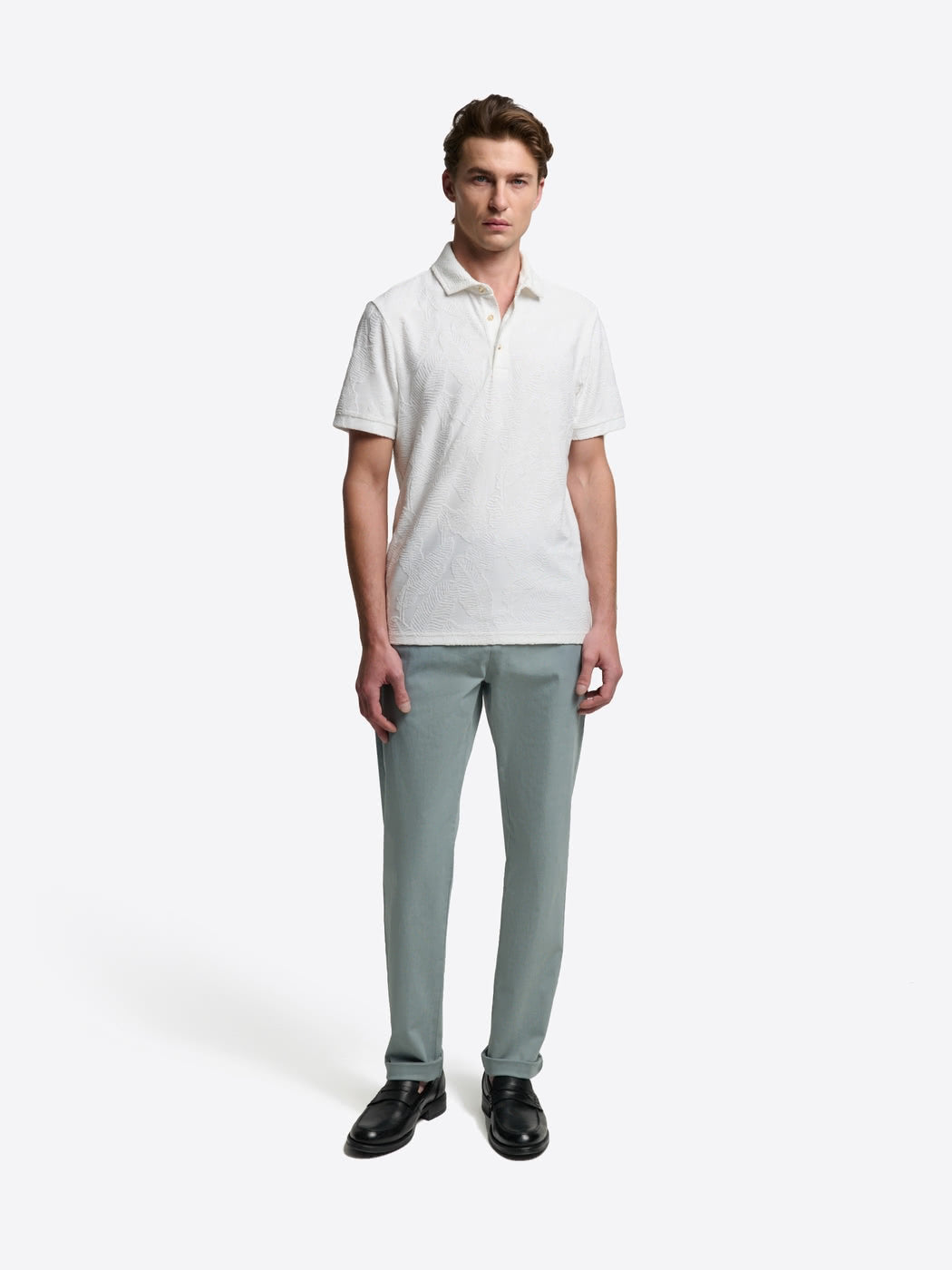 Chino slim en coton mélangé - DEVRED 1902