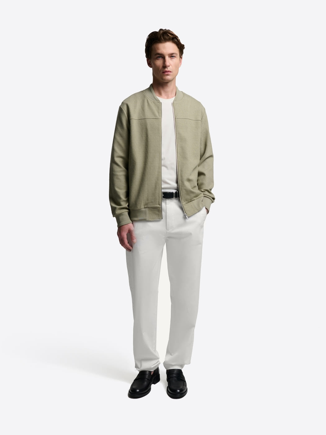 Chino regular en coton tencel - DEVRED 1902