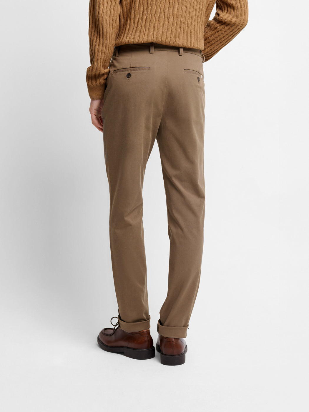 Chino en coton mélangé stretch - DEVRED 1902