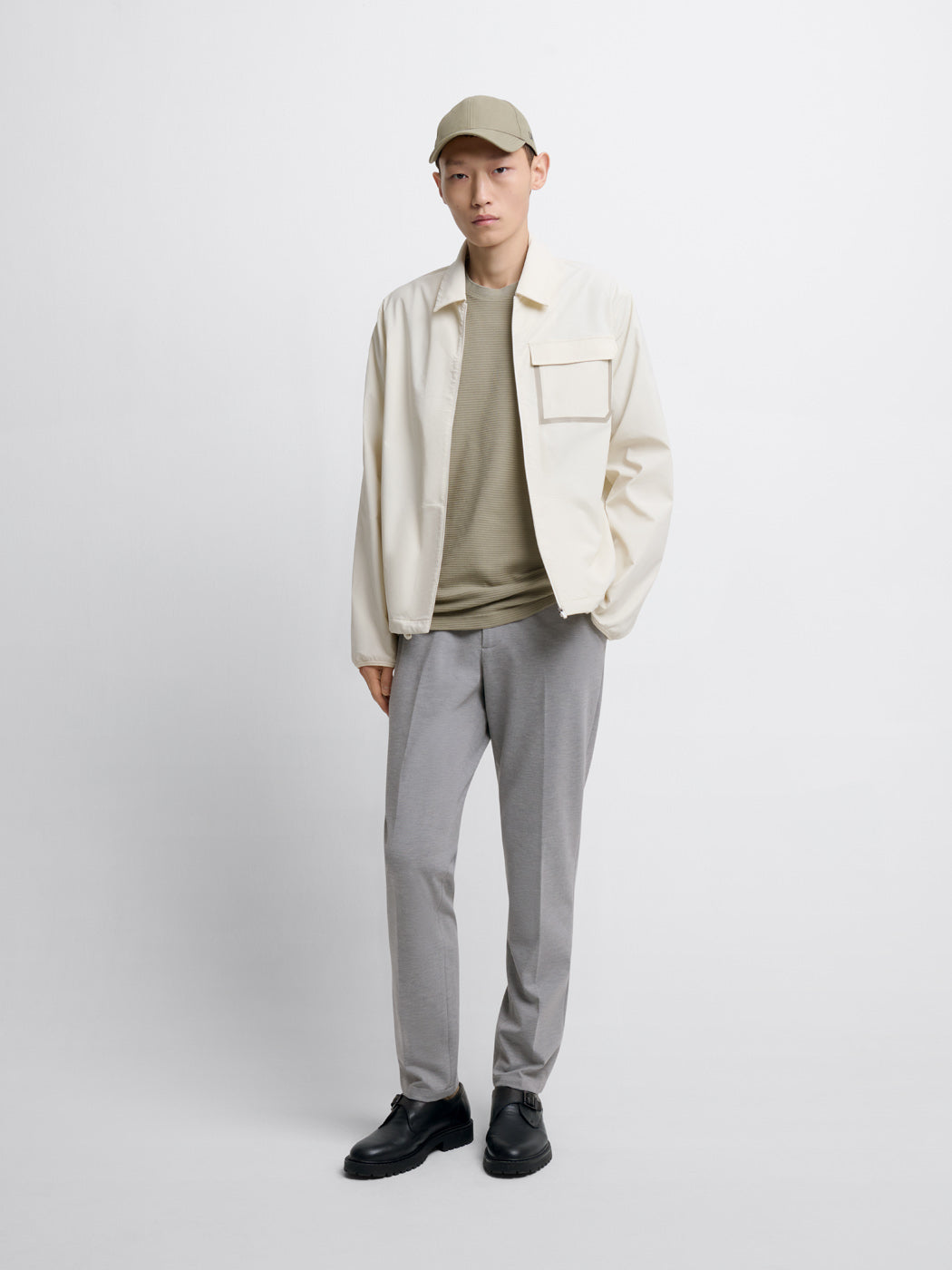 Chino à pinces taille semi-élastiquée - DEVRED 1902