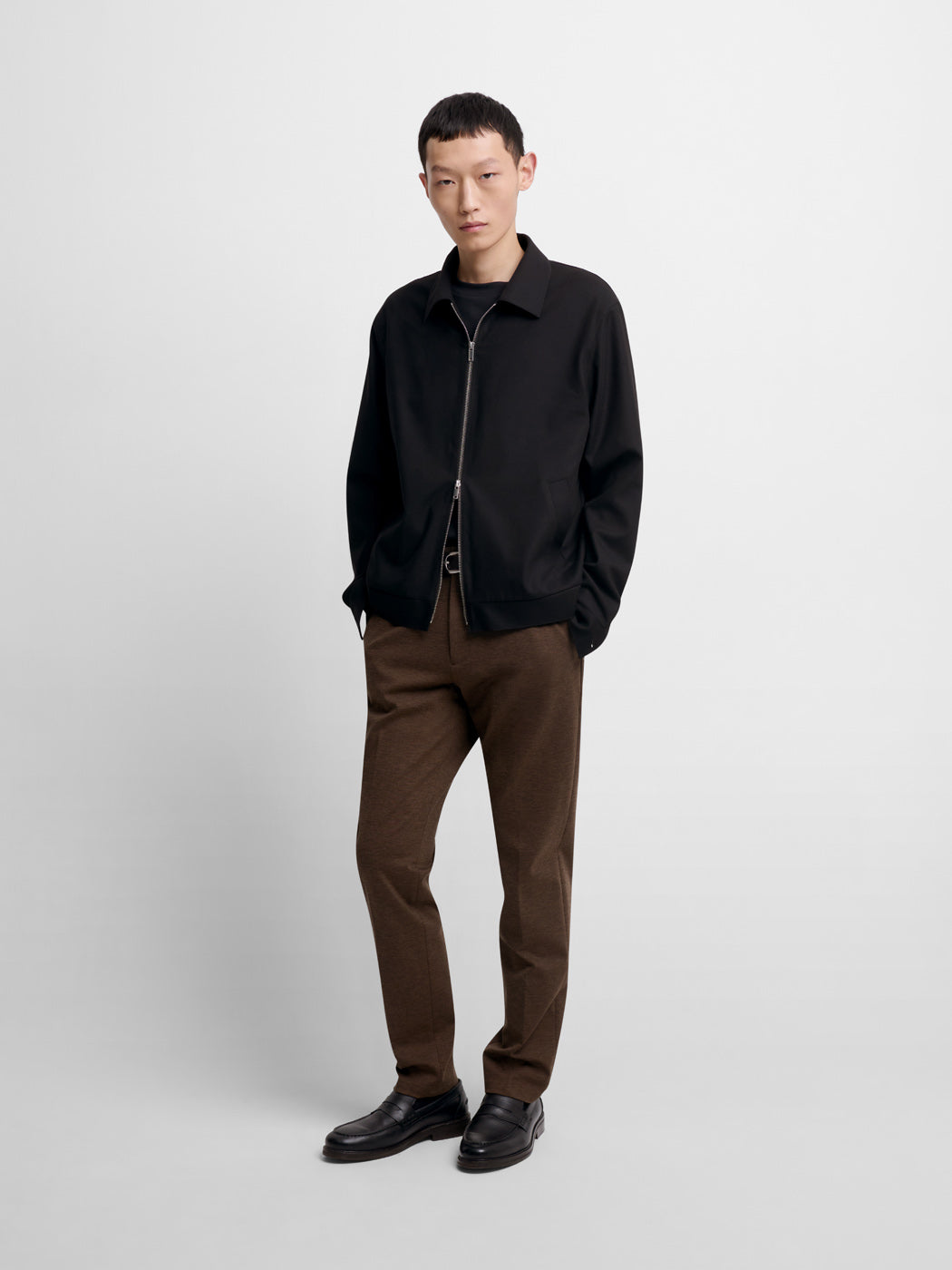 Chino à pinces taille semi-élastiquée - DEVRED 1902